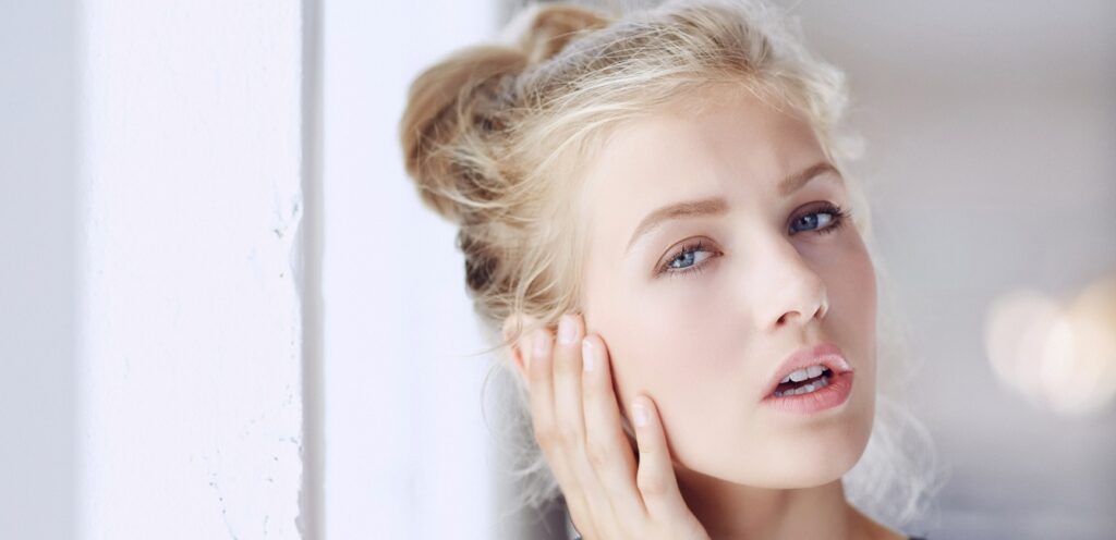Blonde Swedish Model Skincare