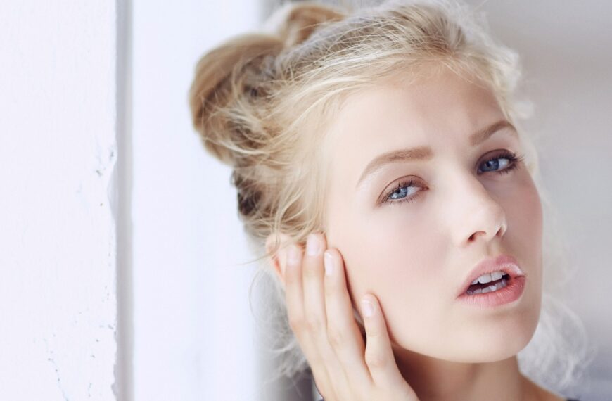 Blonde Swedish Model Skincare